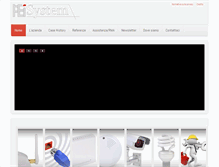 Tablet Screenshot of peisystem.it